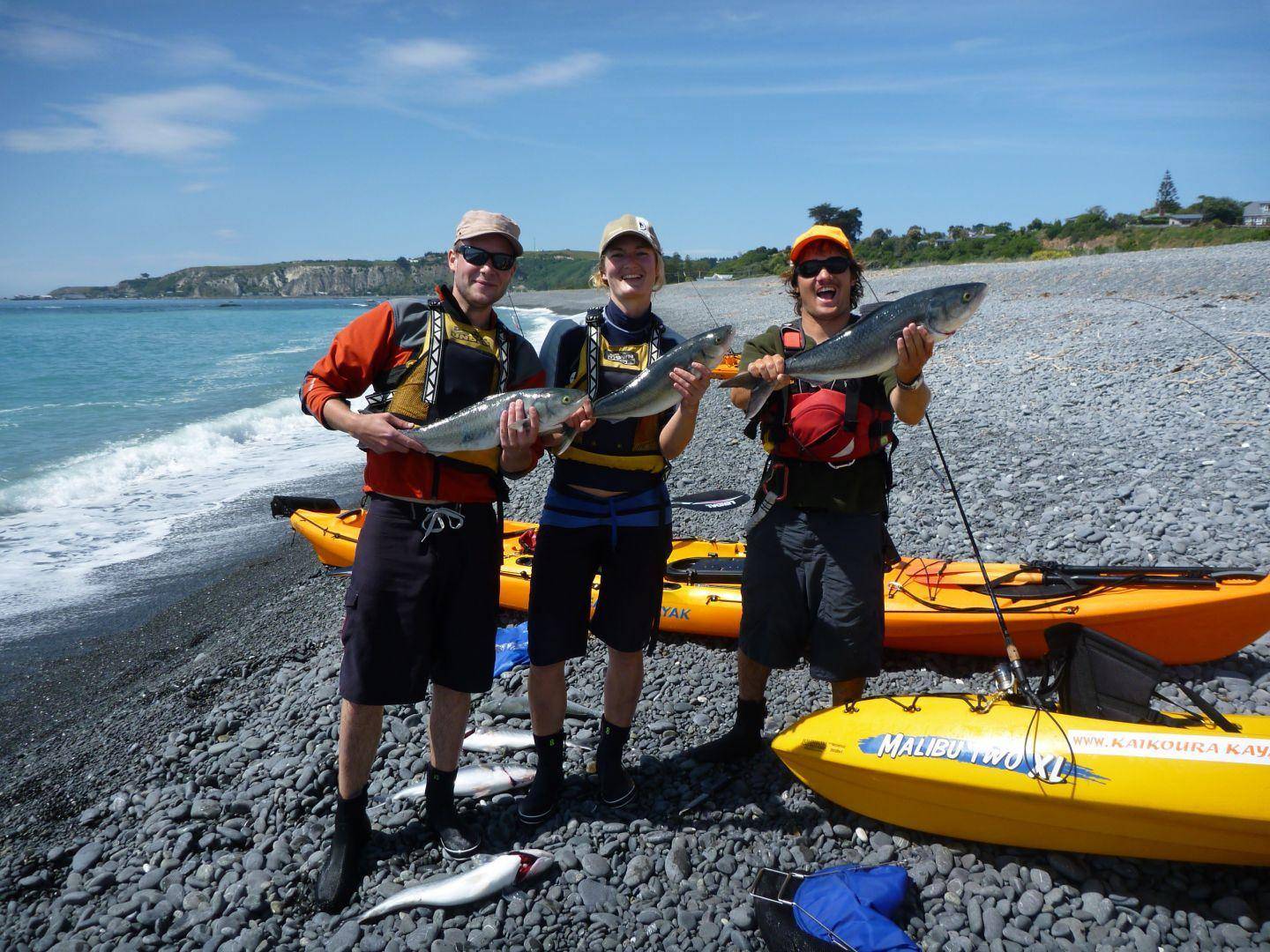 Kaikoura Kayaks Fishing