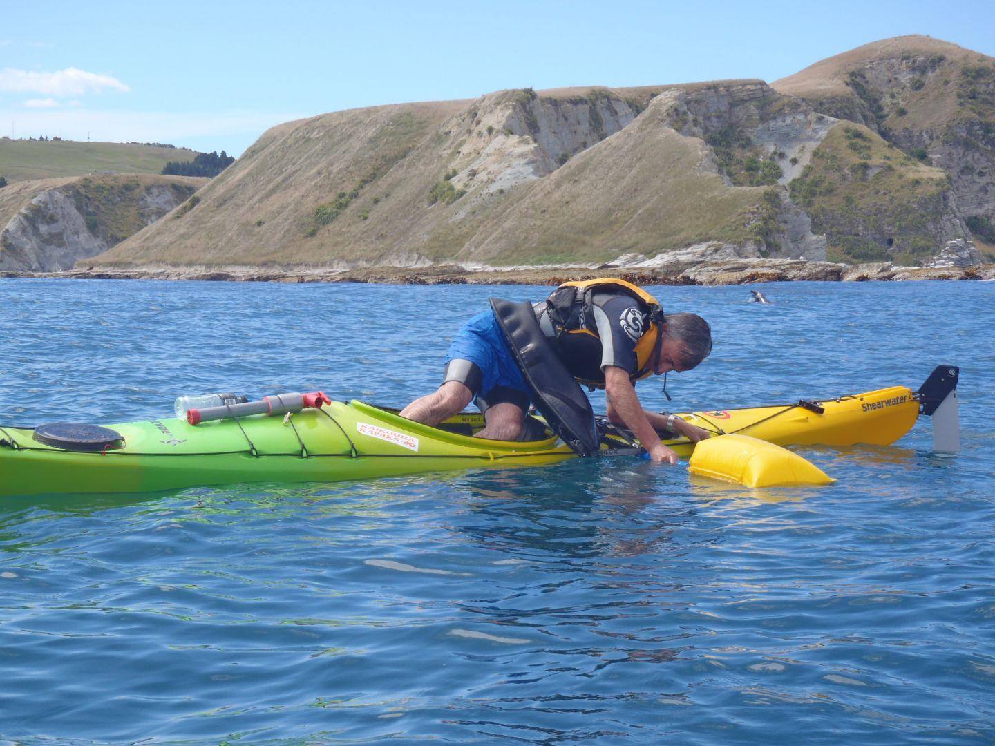 Self rescue Kaikoura Kayaks