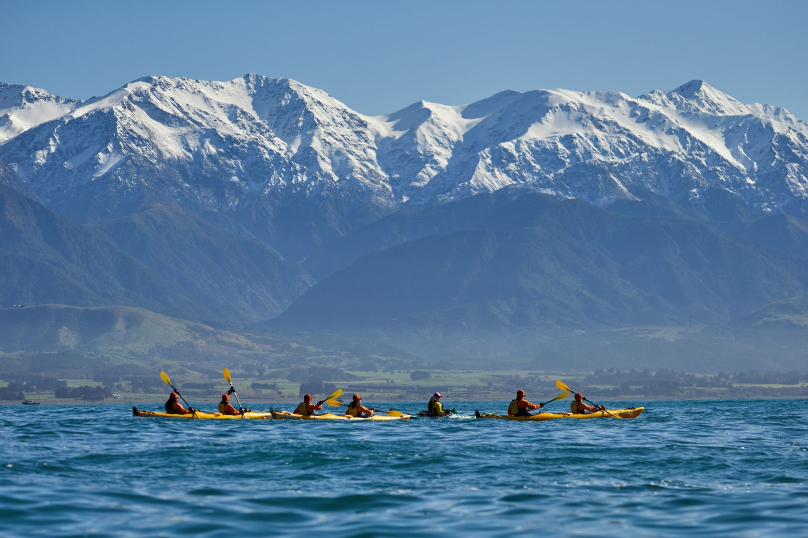 Winter Kayaking Kaikoura