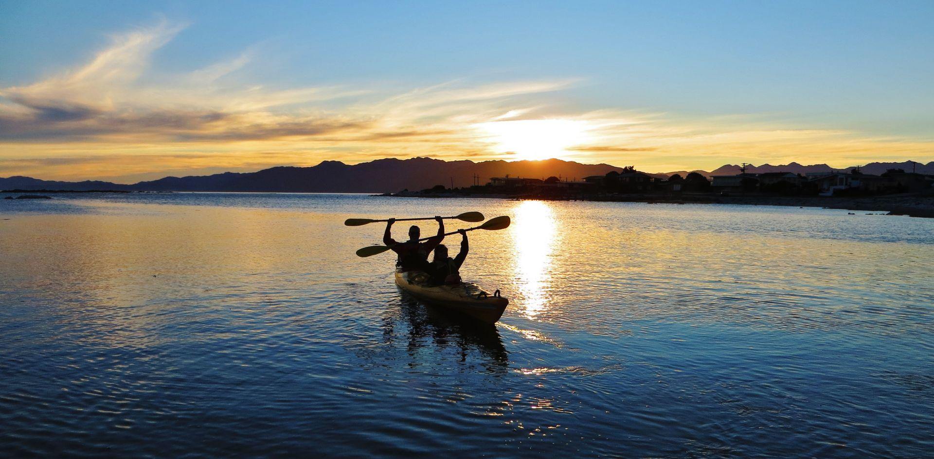 Sunset Kayaking Kaikoura