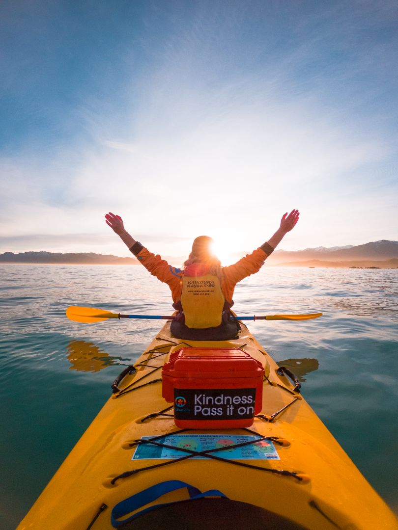 Sunset Kayaking Kaikoura