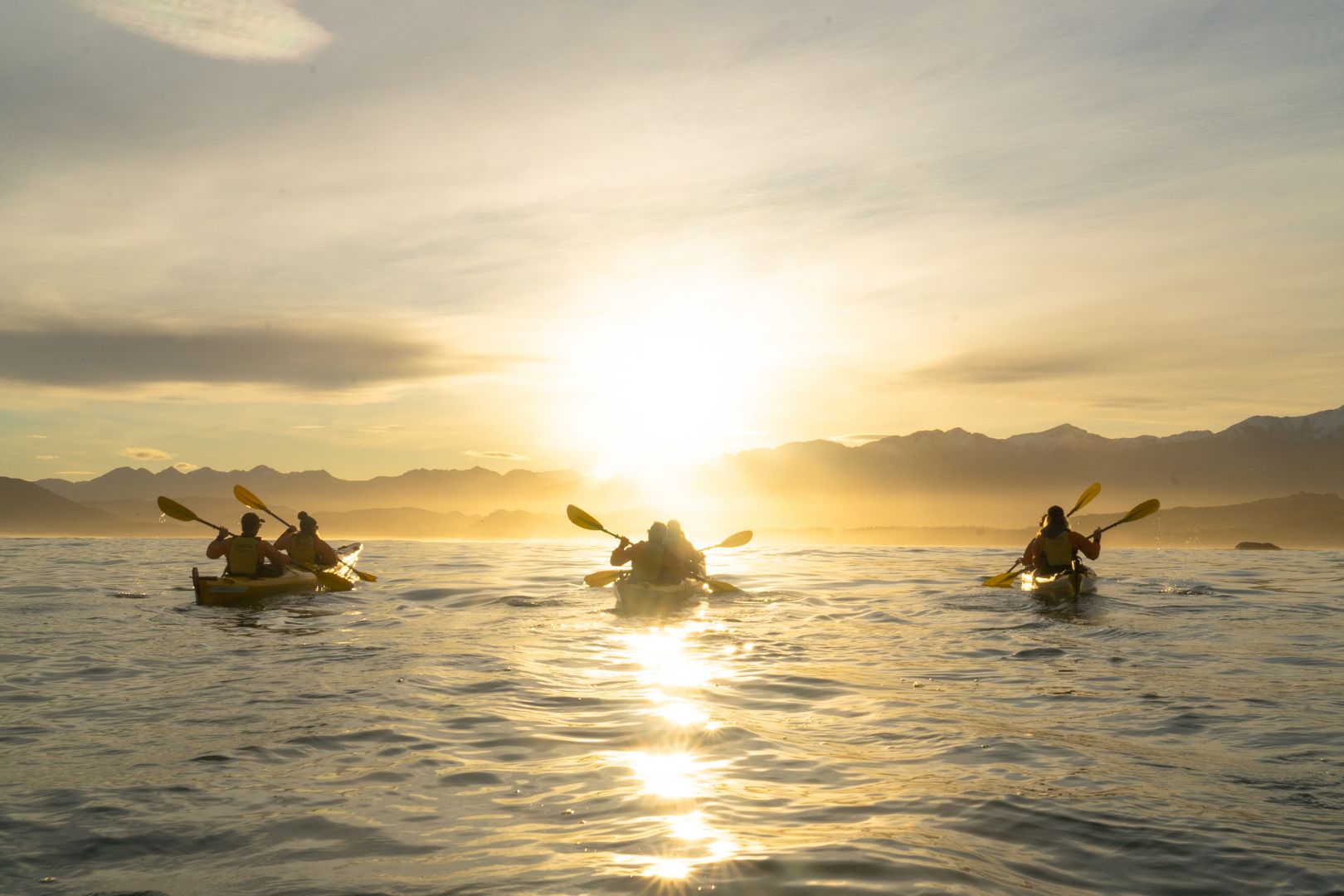 Sunset Kayaking Kaikoura