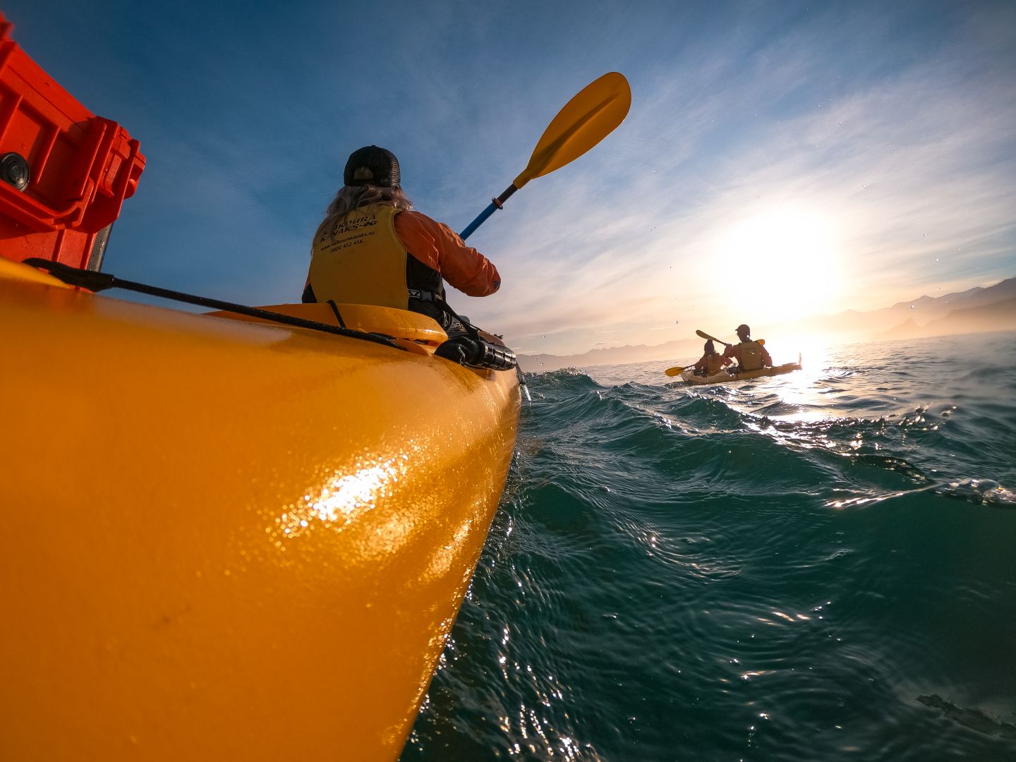 Sunset Kayaking Kaikoura