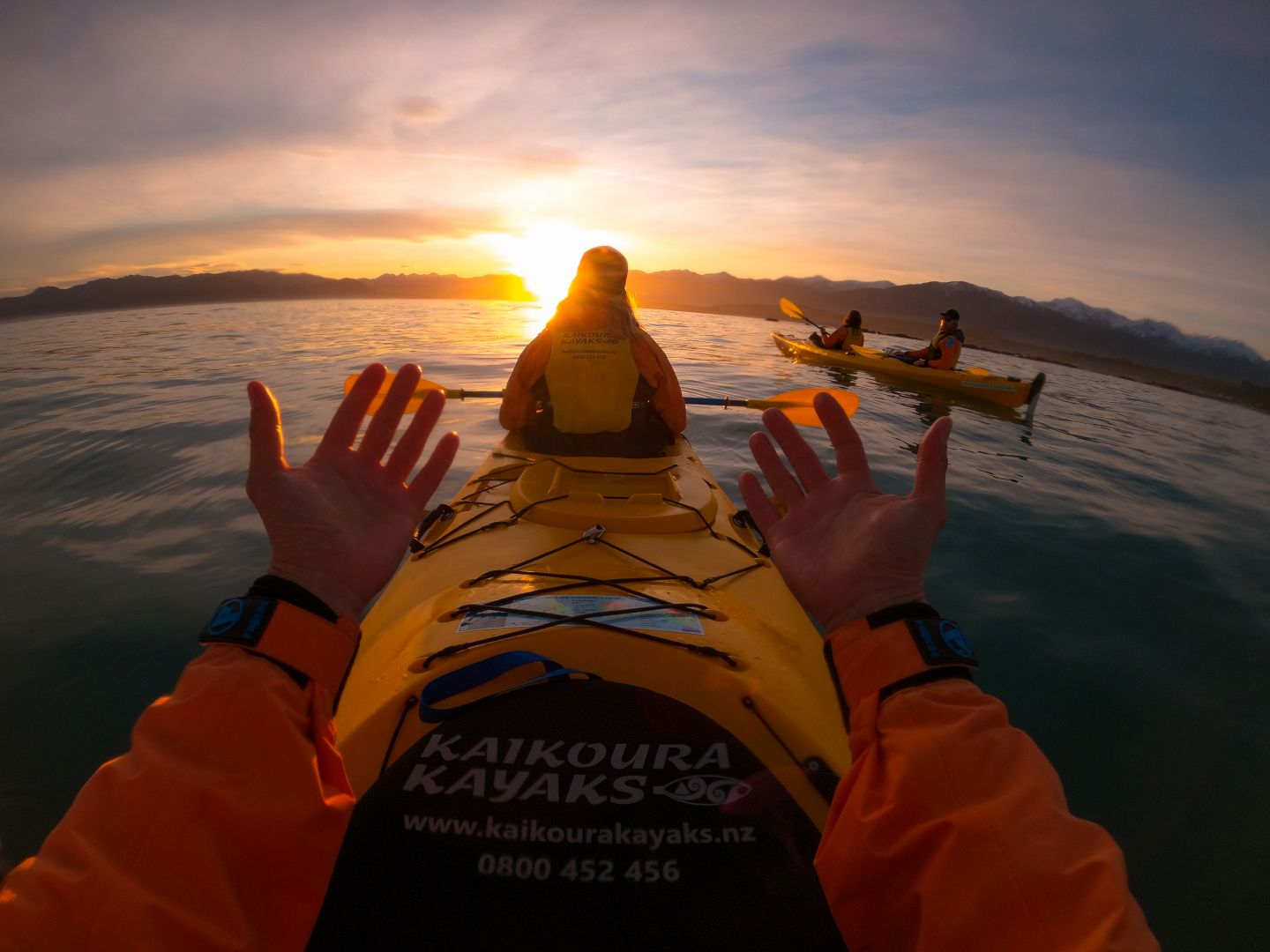 Sunset Kayaking Kaikoura
