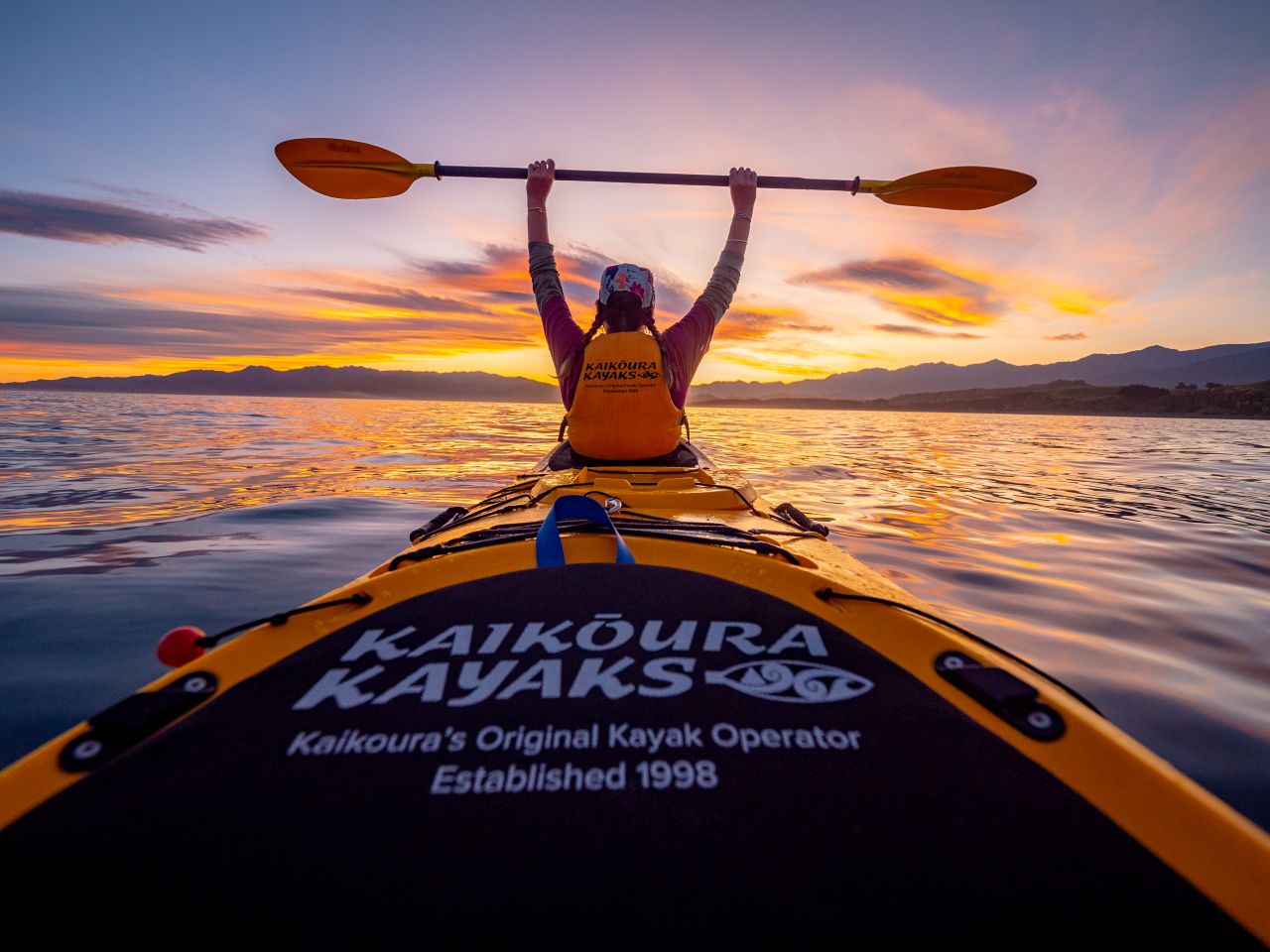 Sunset Kayaking Kaikoura